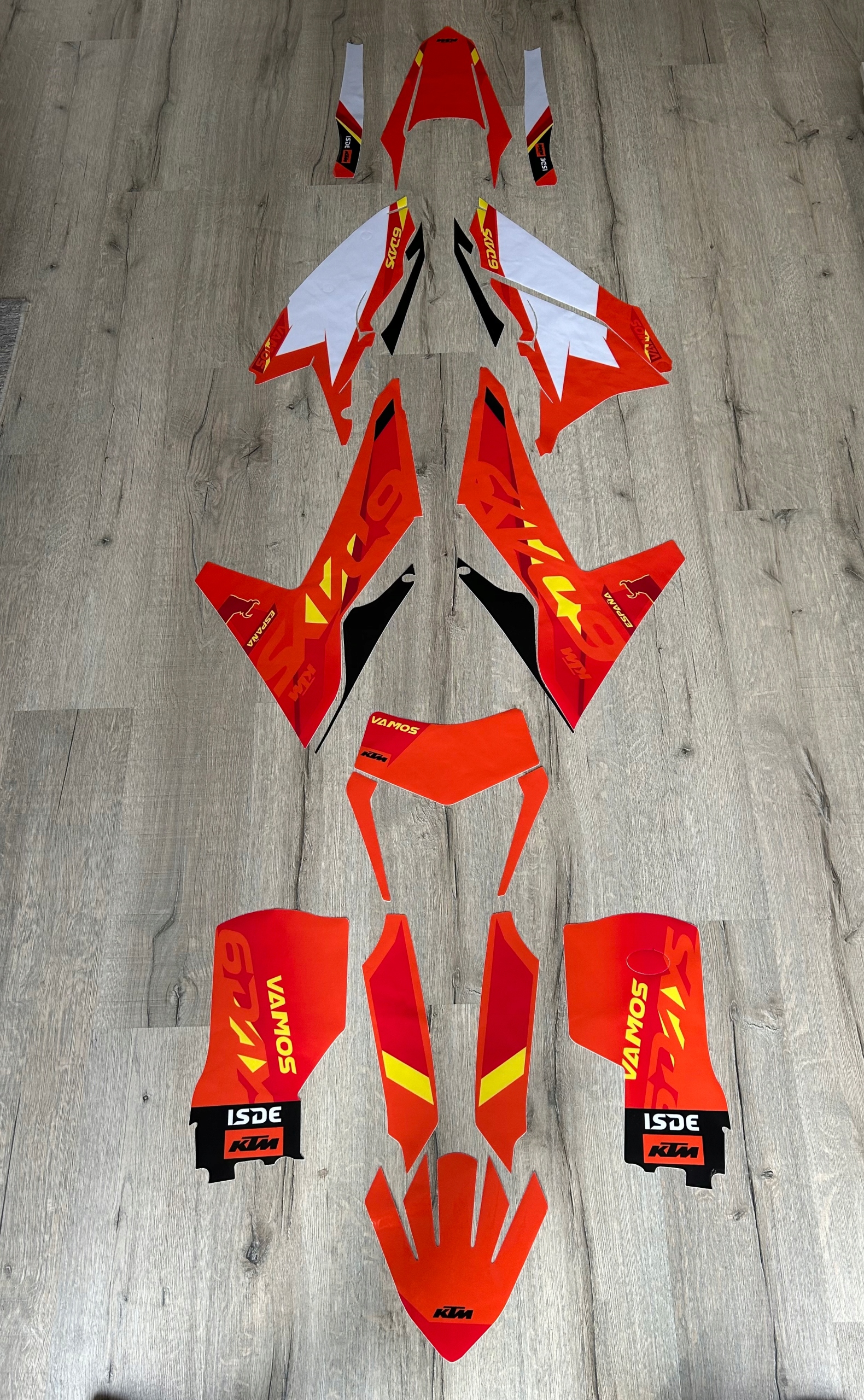 Ktm Exc Tbi Exc-f 24-25 dýha Six Days Espania z Talianska Core Cubamoto