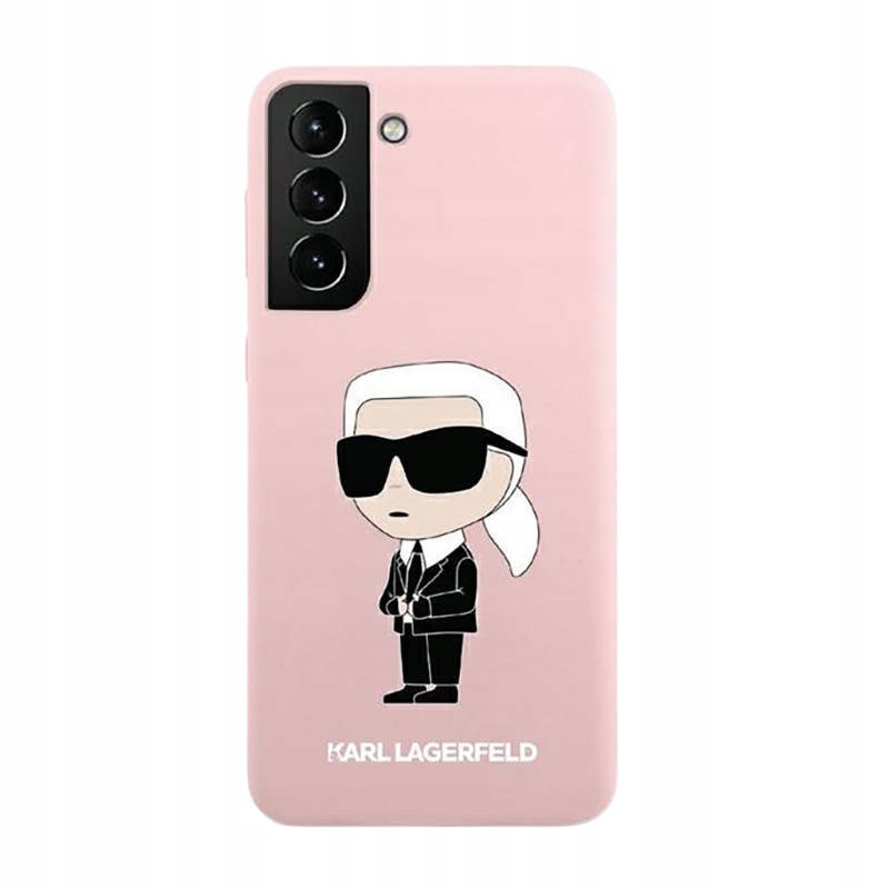 Karl Lagerfeld Silicone Nft Ikonik Pouzdro pro Samsung S23 (růžové)