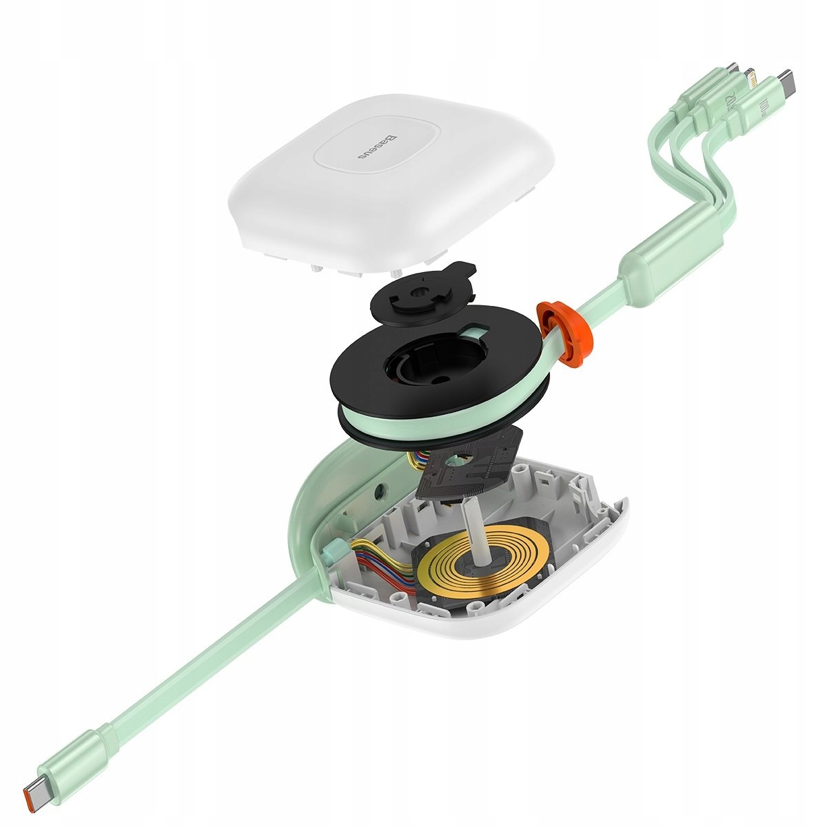 KABEL 2x USB-C/MICRO USB/LIGHTNING 170cm BASEUS Marka Baseus