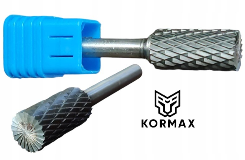 Fréza rotační pilník fi 14 mm 14x25x65x6 na kov s karbidem Kormax