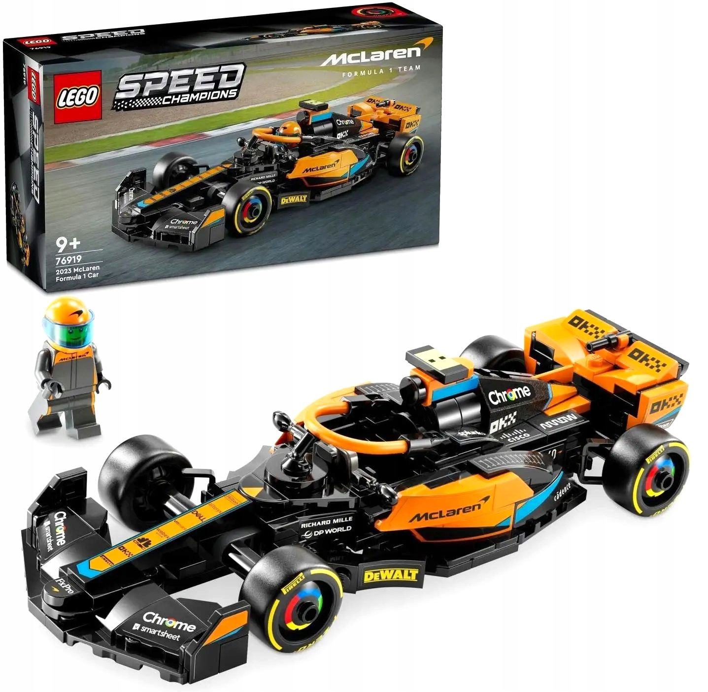 LEGO Speed Champions 76919 McLaren Formuła 1