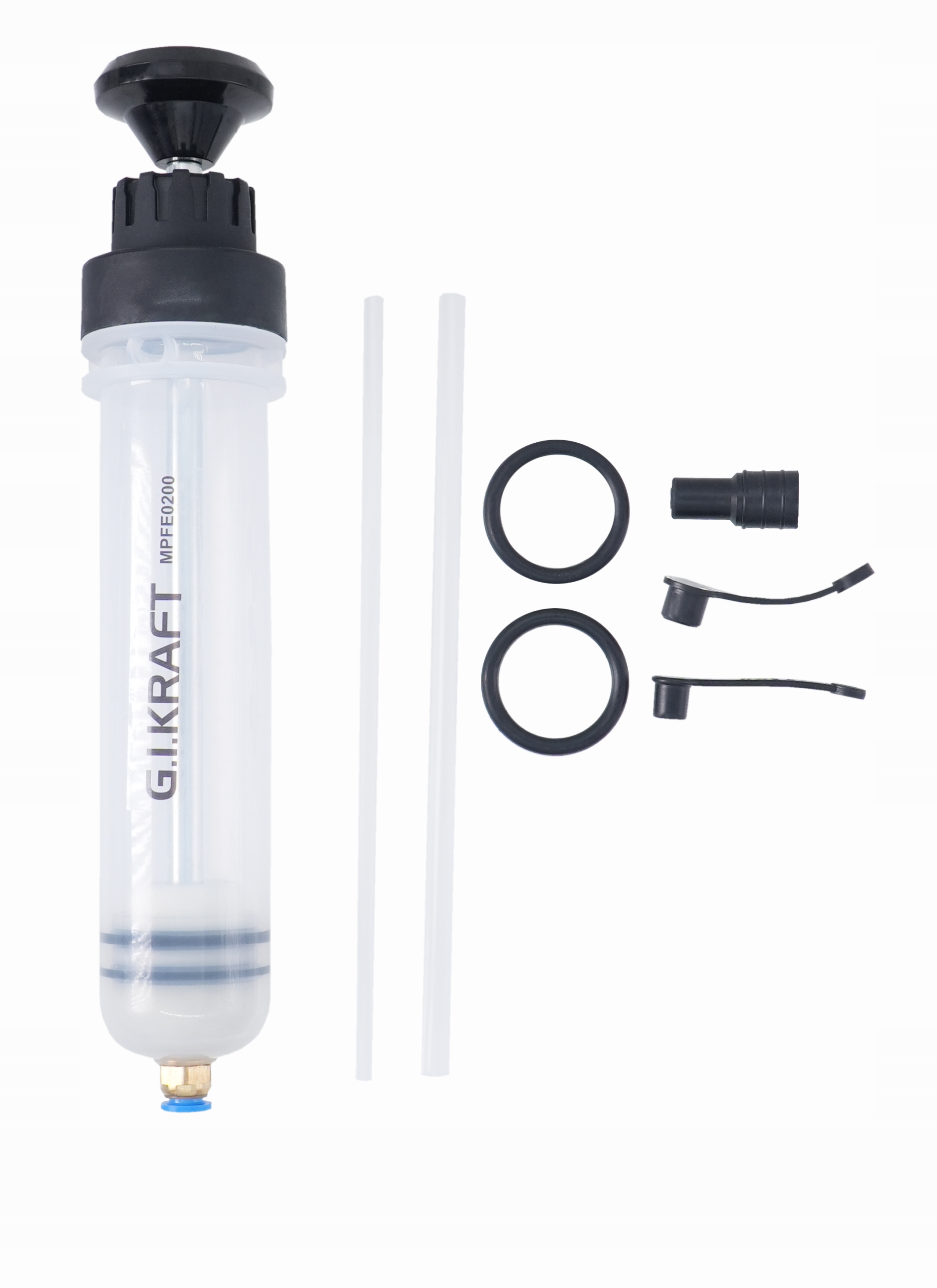 Odsysarka ręczna do płynów 200 ml strzykawka do oleju wysysarka płynu