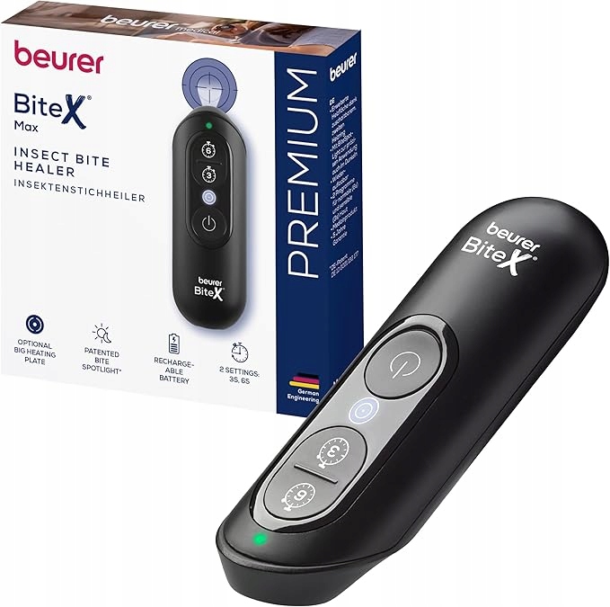 Beurer Br 110 BiteX Max Na Ukąszenia Ciepło 2 Tryby Bez Chemii