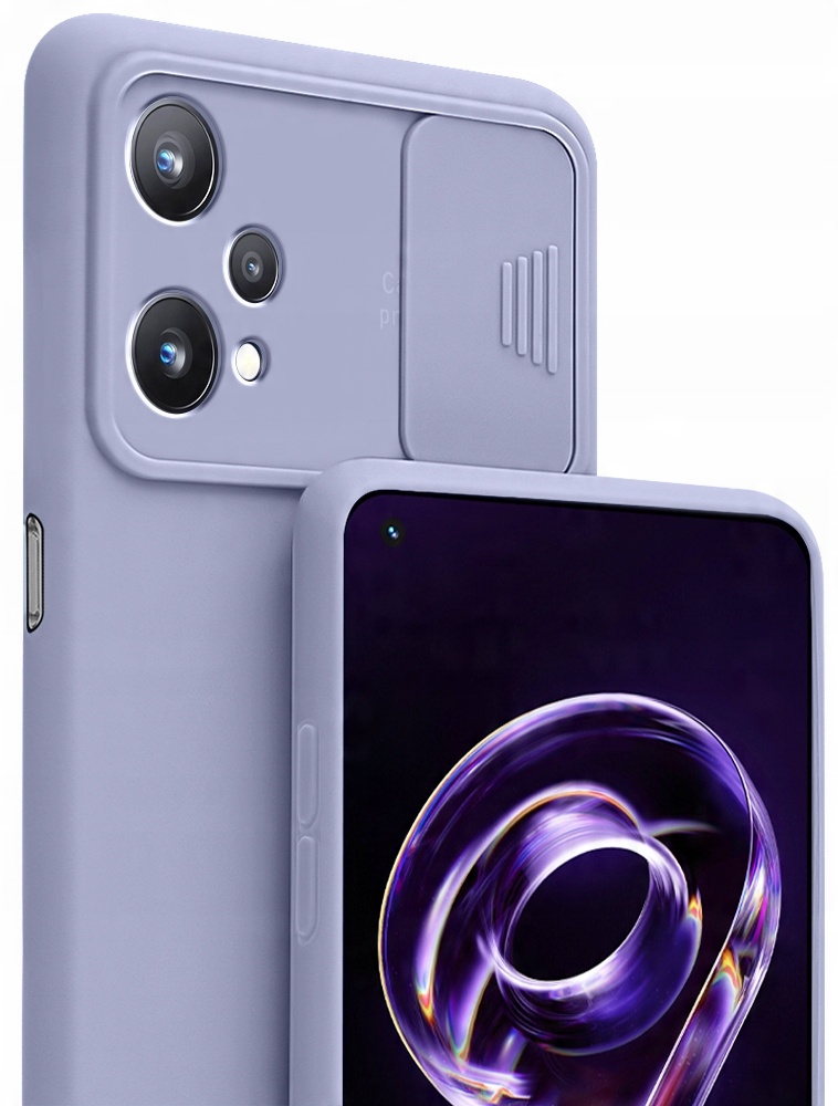 

Etui Silicone CamShield Szkło 9H do Realme 9 Pro