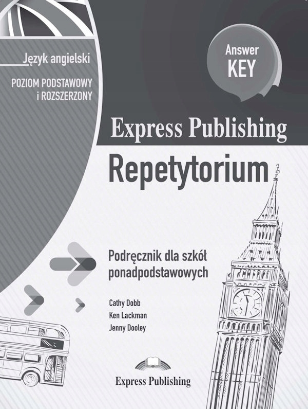 Repetytorium Matura 2023 JĘZYK ANGIELSKI Answer Key