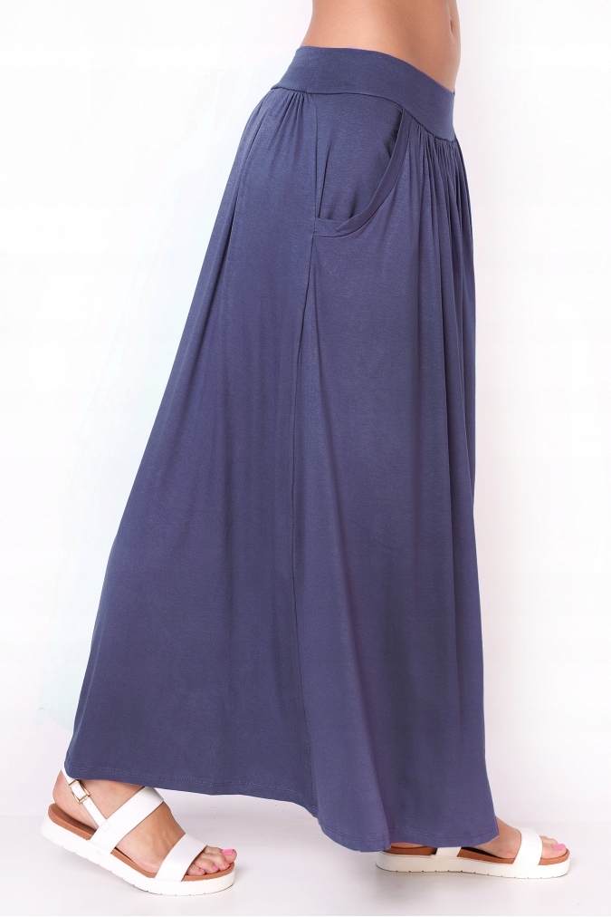 

Spódnica długa dzianina rozkloszowana L/XL