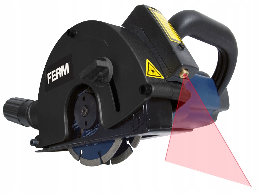 BRUZDOWNICA FERM 1700W, 125mm ROLL LASER Джерело живлення