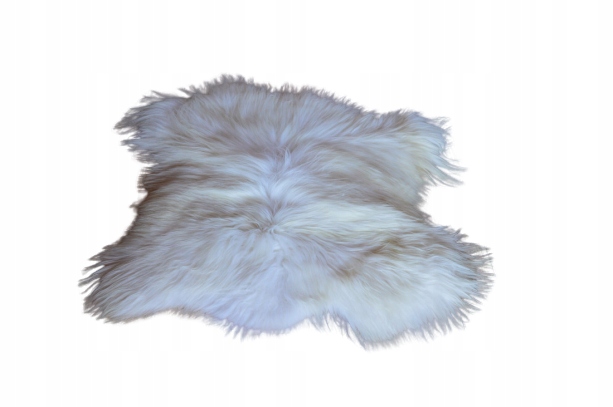Koberec Ovčia koža Island Dve kože Zošité