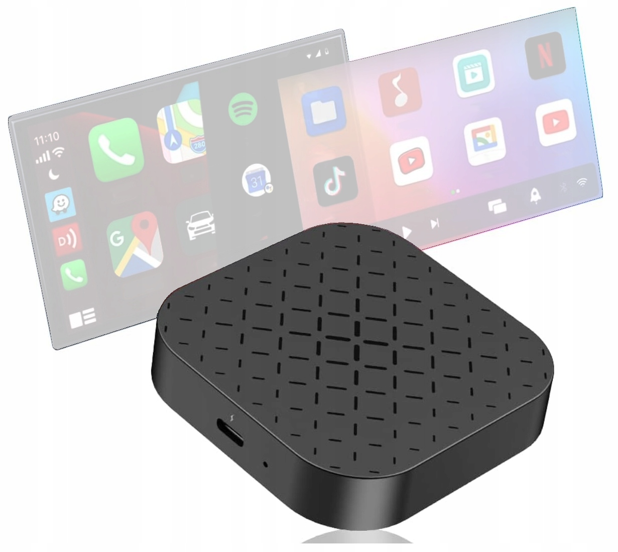Adapter Samochodowy Carlinkit Tbox Basic do Apple Carplay Android Auto