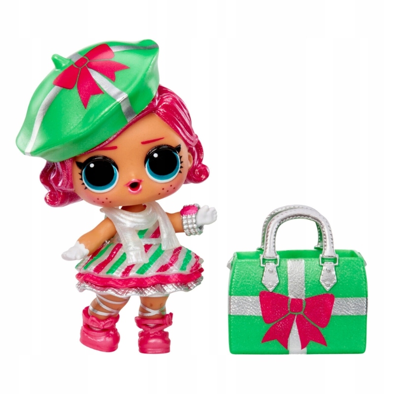 LOL SURPRISE KARÁCSONYI GÖMB HOLIDAY SUPREME MINIBABA KIEGÉSZÍTŐK RÓZSASZÍN Márka MGA