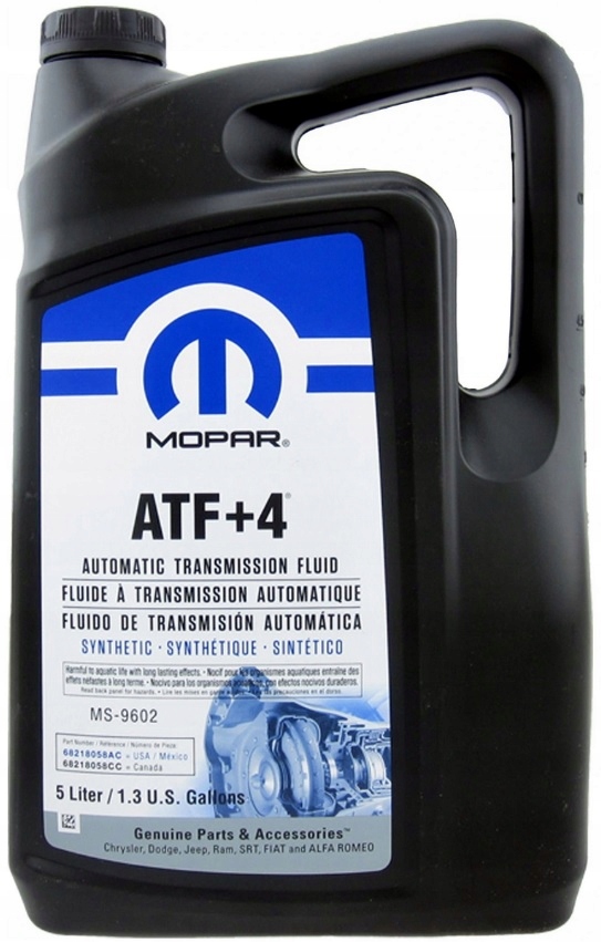 Olej przekładniowy Mopar ATF+4 5 l