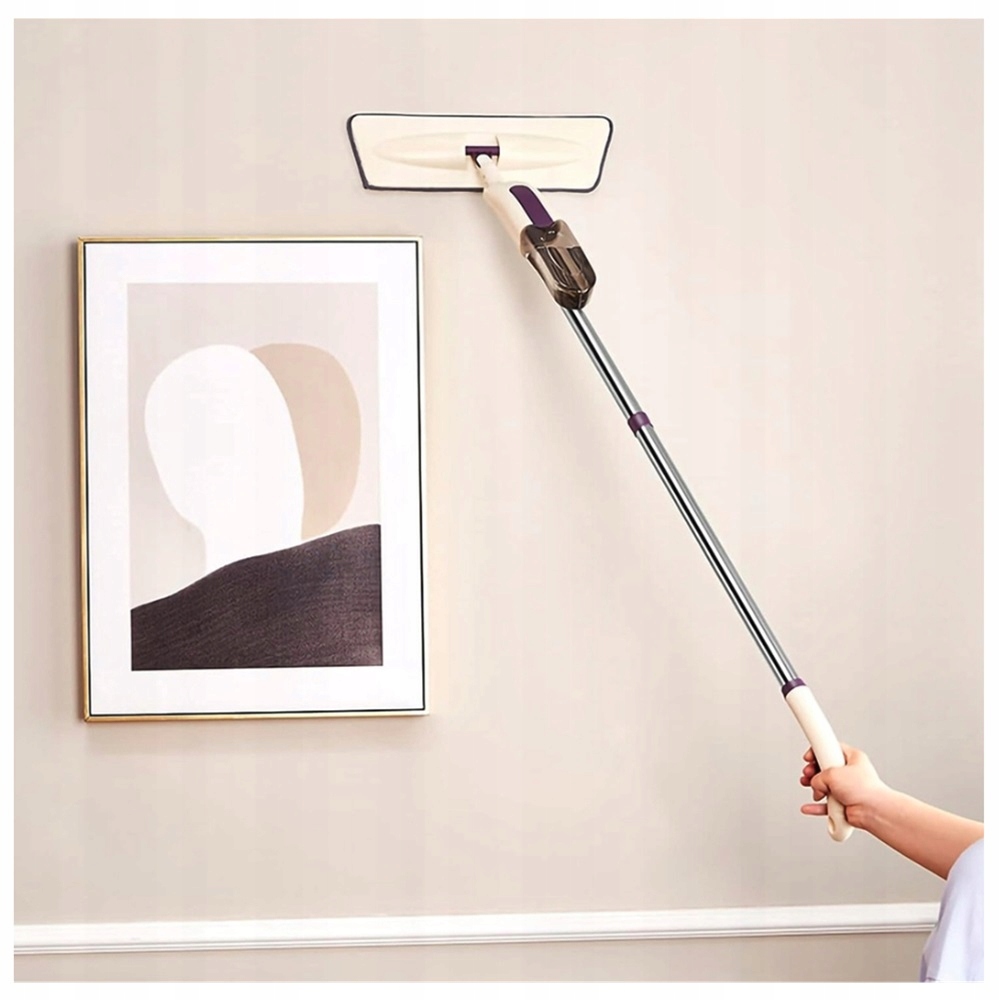 Levně Mop S Rozprašovačem 98 CM Pro Různé Povrchy Podlah 400 ML Nádrž