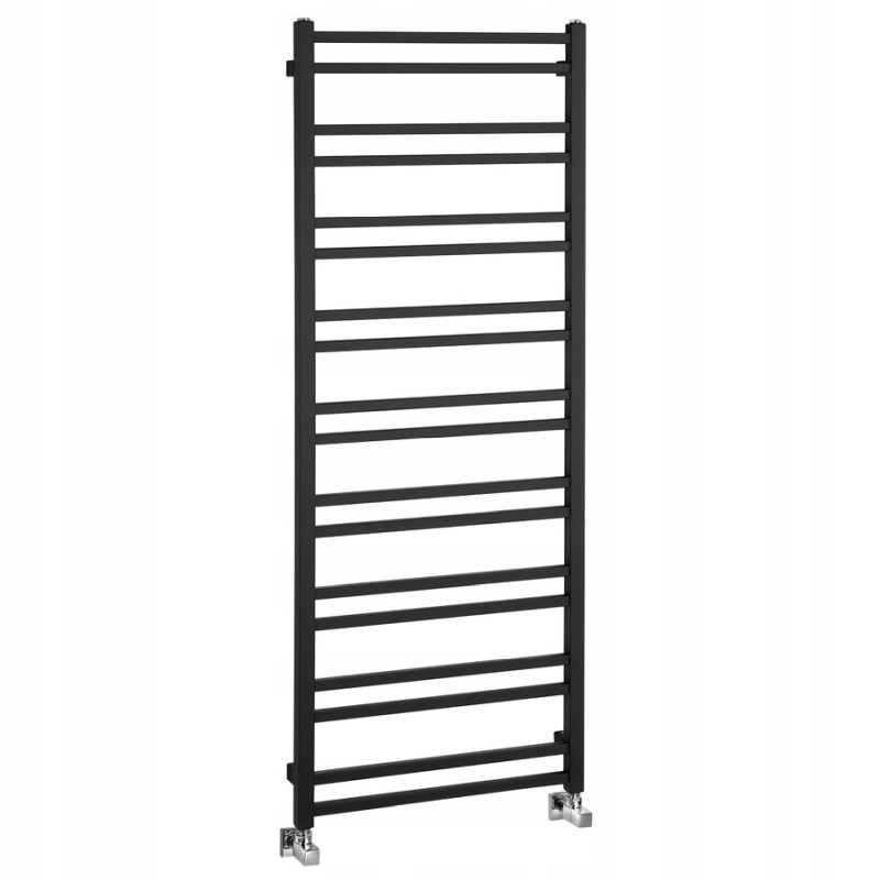 Sapho Metro Dos kúpeľňový radiátor 550x1430 mm čierny mat IR430TB