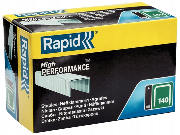 

Rapid Zszywki Typ Nr 140 12mm 140/12 5000 sztuk