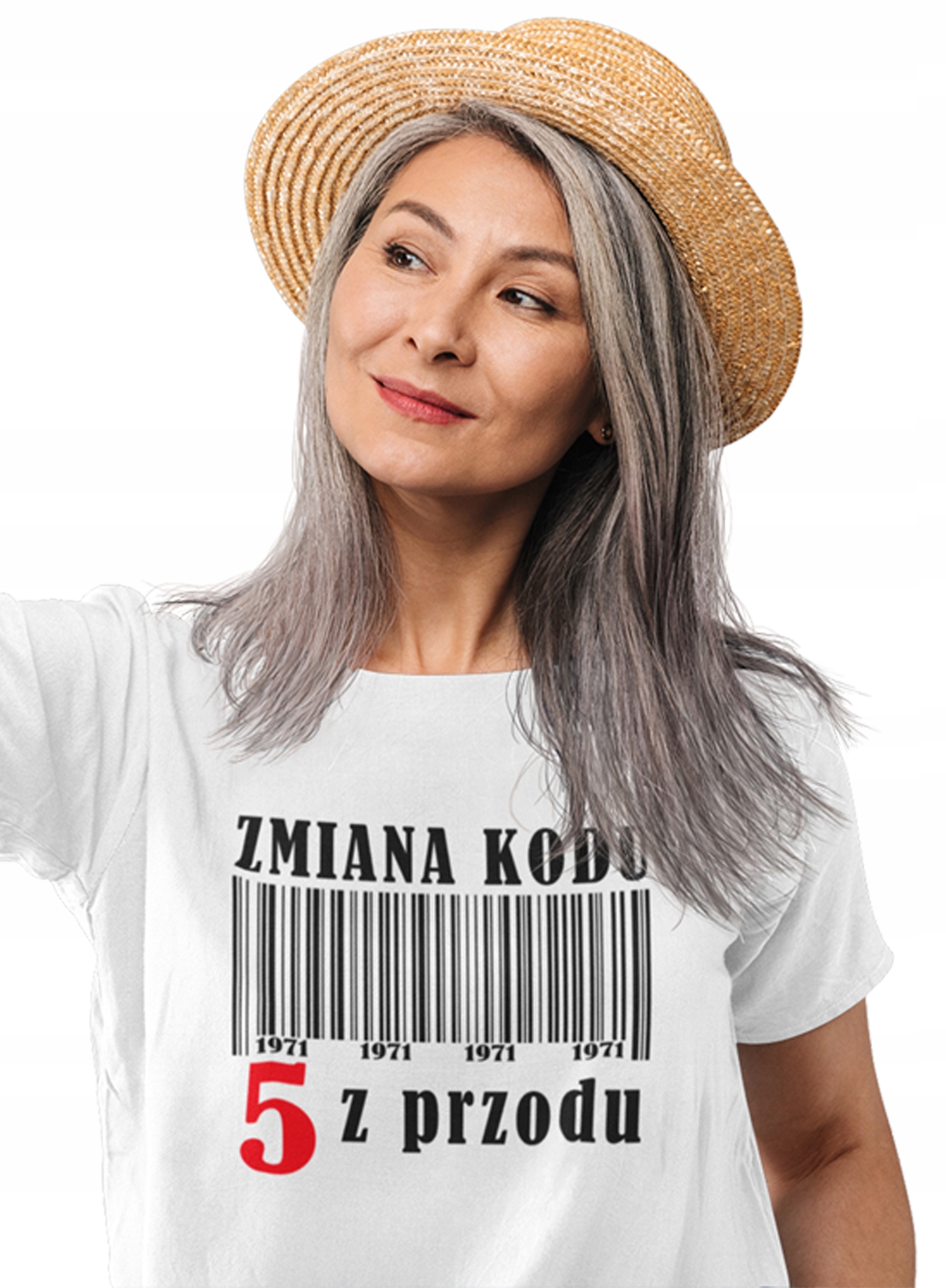 KOSZULKA DAMSKA NA 50TE URODZINY PREZENT DLA MAMY