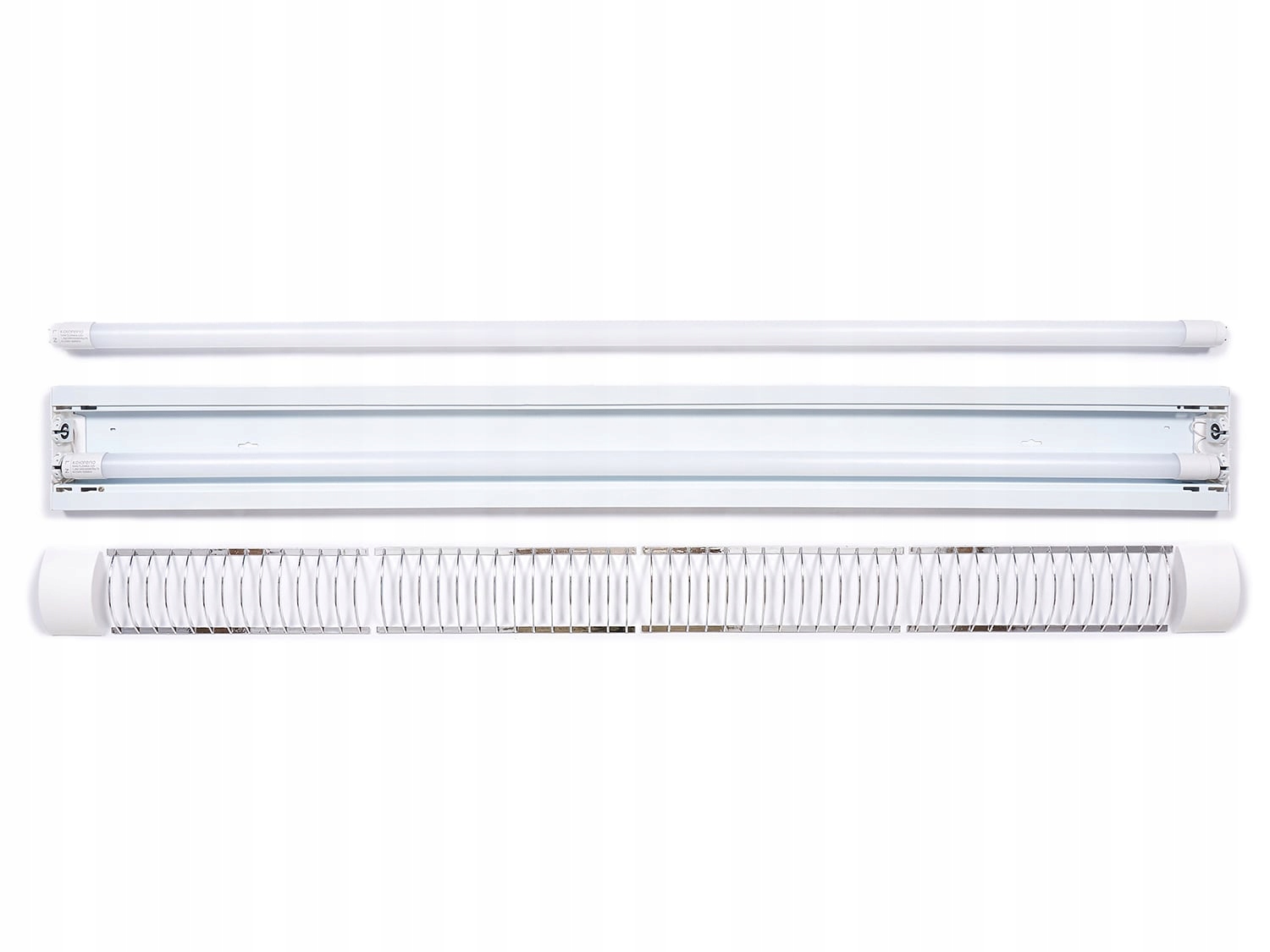 OPRAWA R2 NATYNKOWA 2x120 + 2x ŚWIETLÓWKA LED 18W 6000K EAN (GTIN) 5905935410793