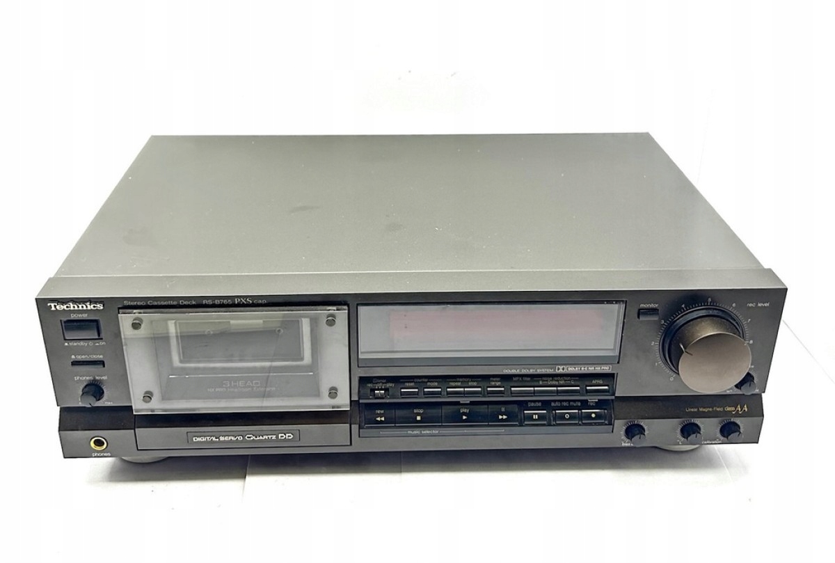Кассетный магнитофон Technics RS-B765 PXS cap. черное
