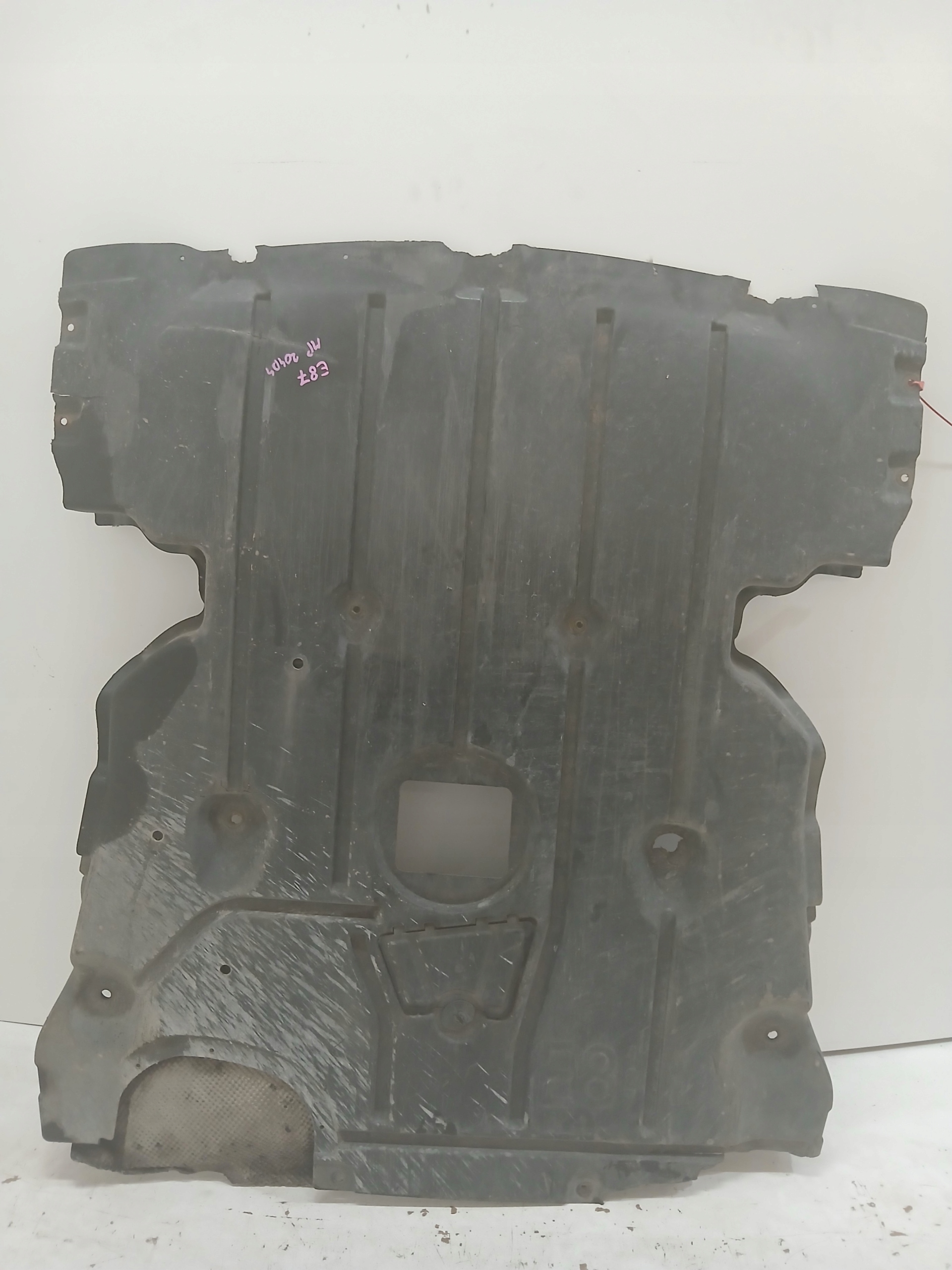 BMW E87 M PAKIET cover below engine