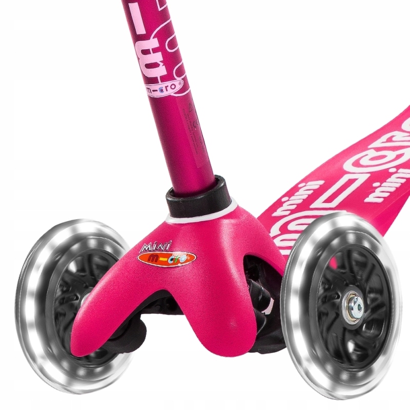 HULAJNOGA MINI MICRO DELUXE LED PINK MMD075 Marka Micro