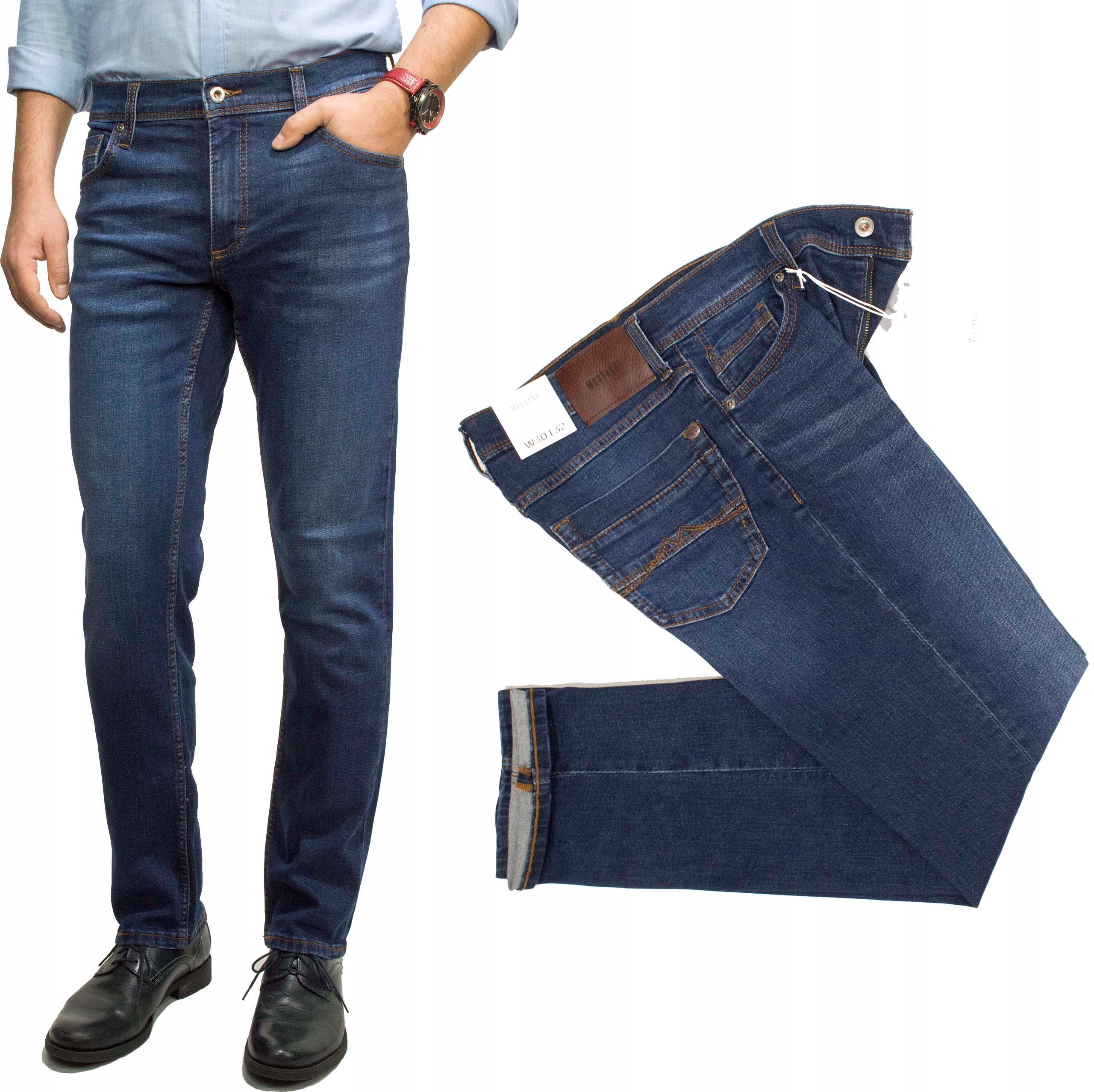 Mustang Washington Straight Capital 802 pánské džínové kalhoty W36 L32