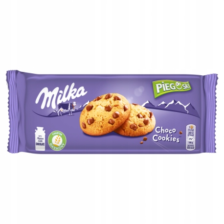 Čokoládové sušienky Milka Pieguski Choco Cookies Mliečna čokoláda 135g
