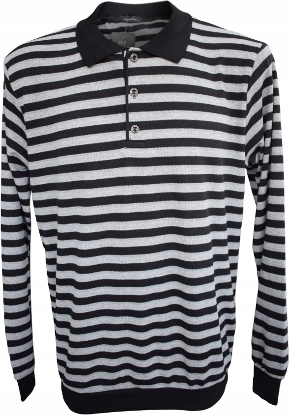 

04 Polo Z Długim Rękawem Bluza Czarna Roz. XL
