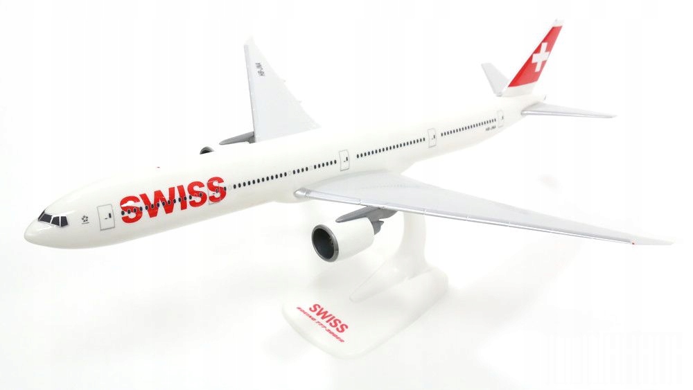 Model letadla Boeing 777-300 Swiss Hb-jna 1:200 Herpa