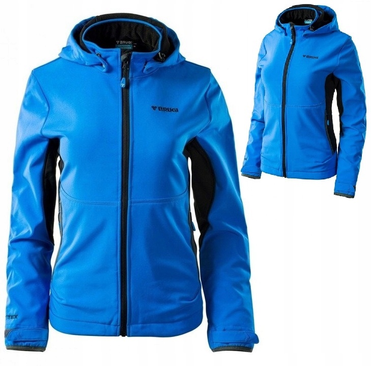 

Kurtka Damska Softshell Wodoodporna Z Kapturem XL