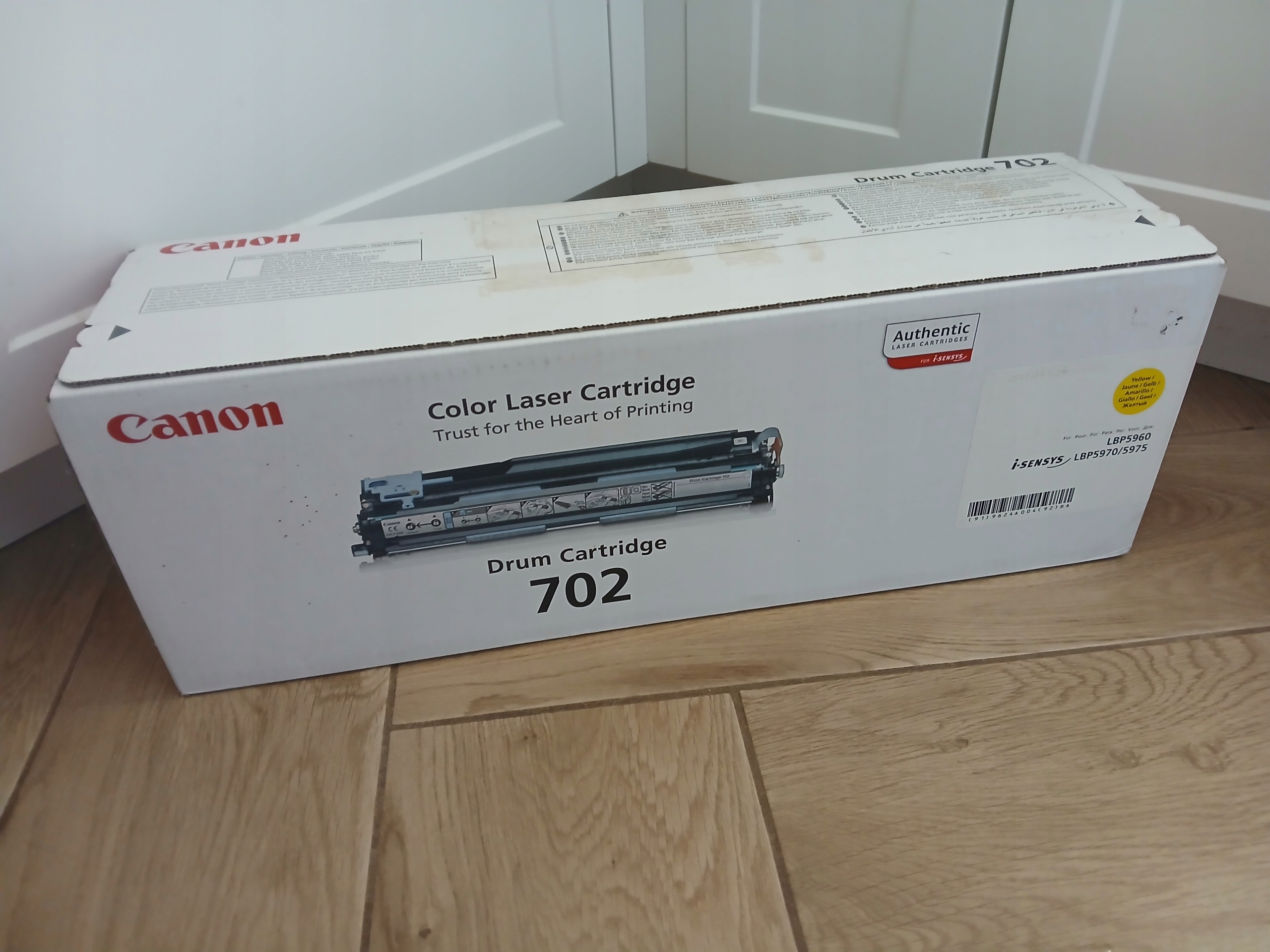 Bubon s tonerom Canon 702 Yellow Originál LBP960