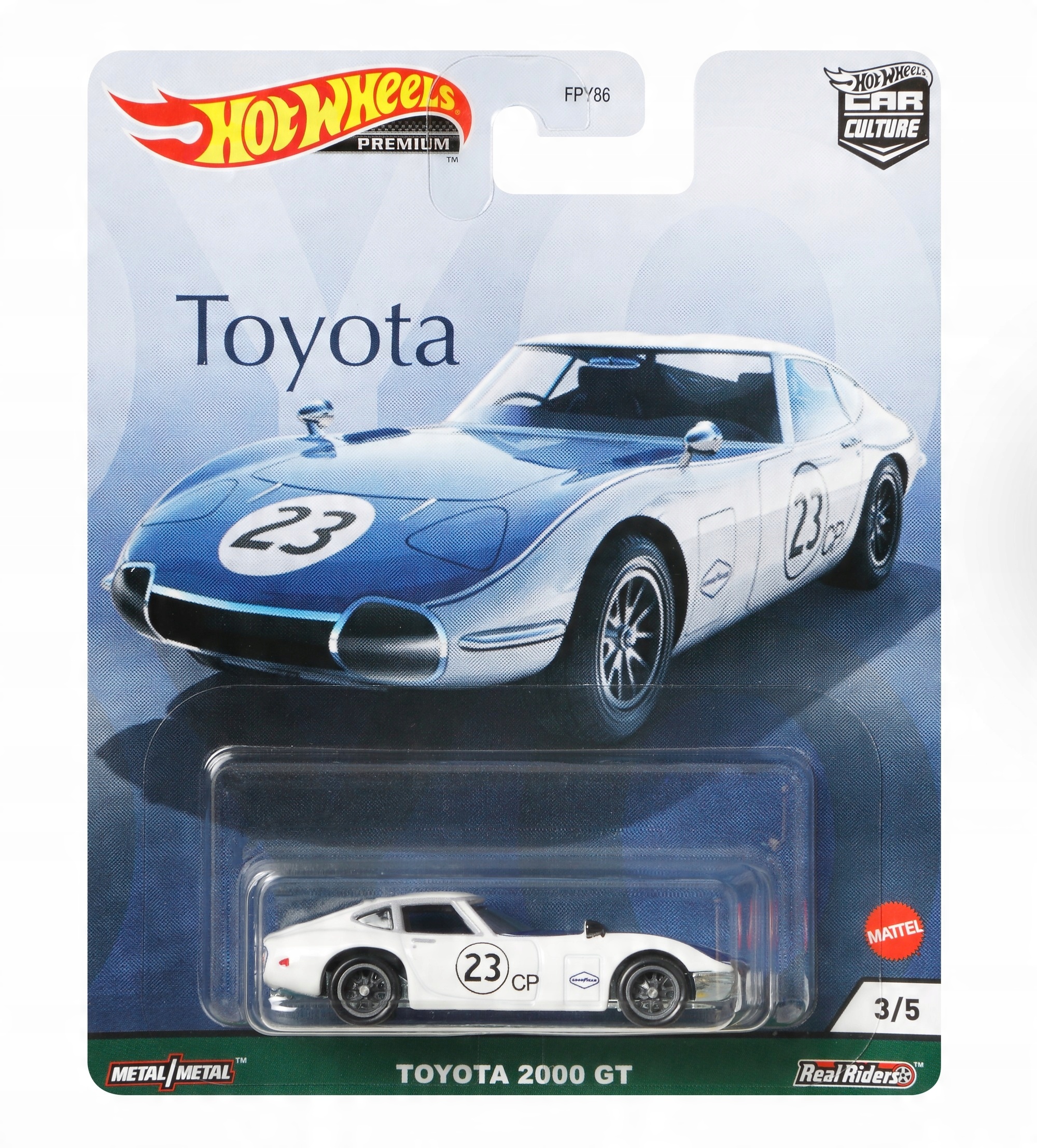 

Hot Wheels Premium Car Culture Toyota 2000 Gt
