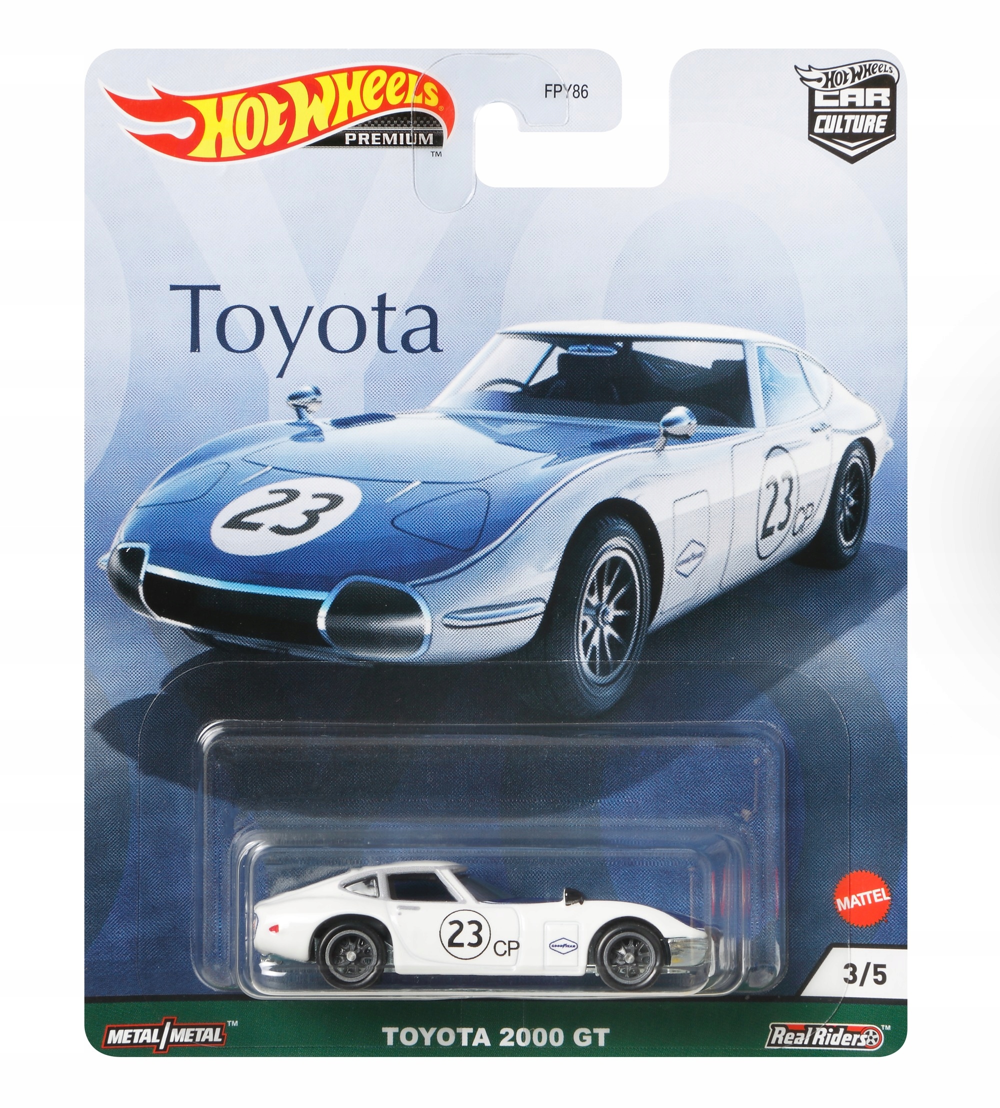 HOT WHEELS PREMIUM CAR CULTURE Toyota 2000 GT 11550134192 Allegro.pl