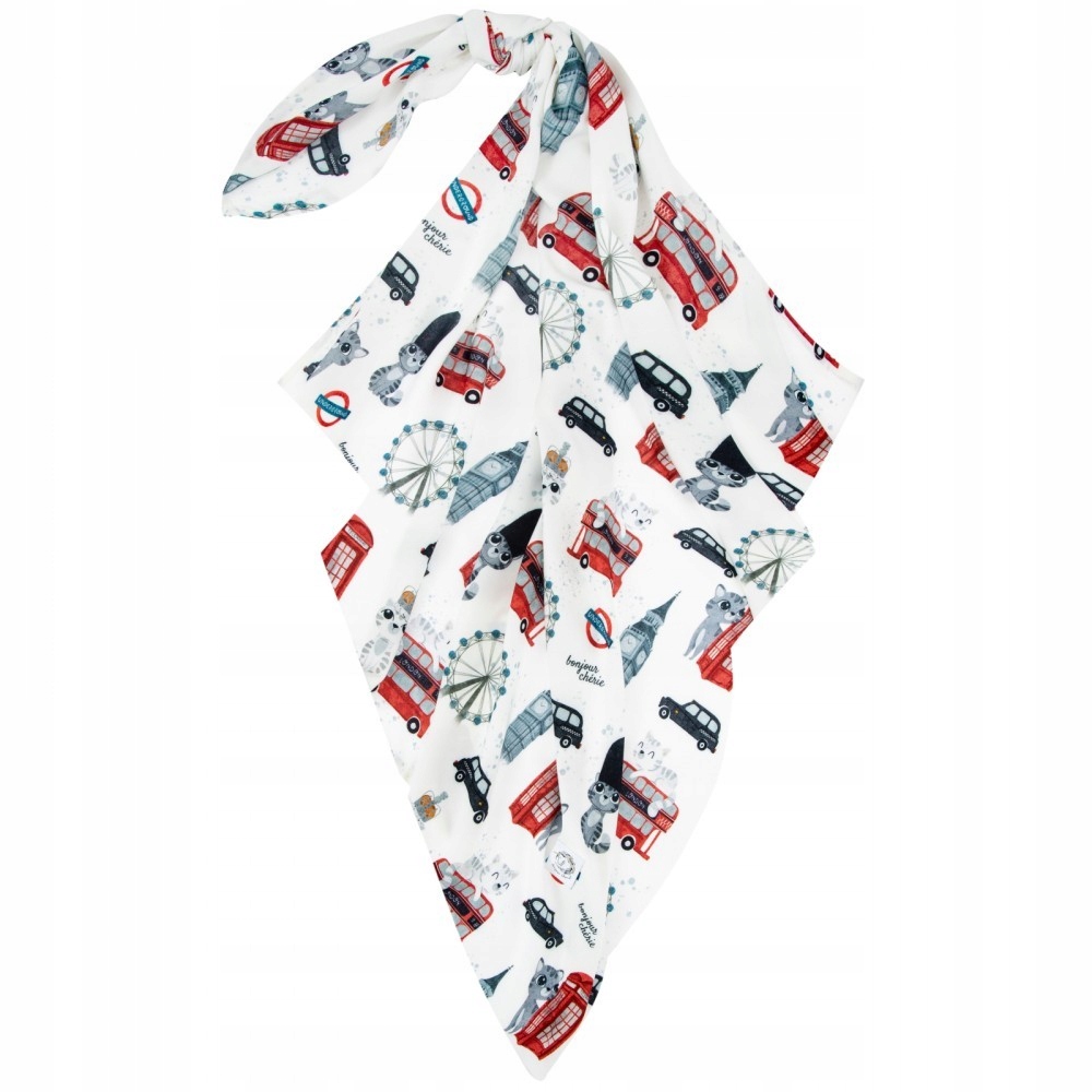 Bonjour Otulacz Bambusowy niemowlaka 70/70 London