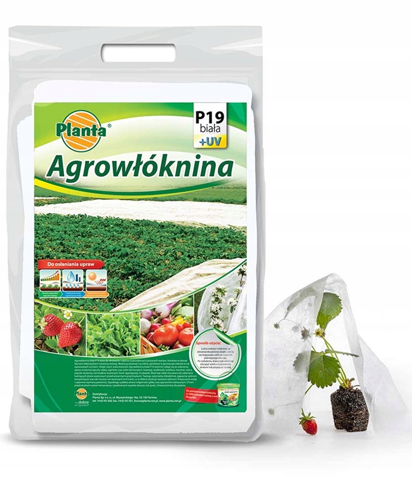 

Agrowłóknina Wiosenna Biała 1,1x5m osłony warzyw