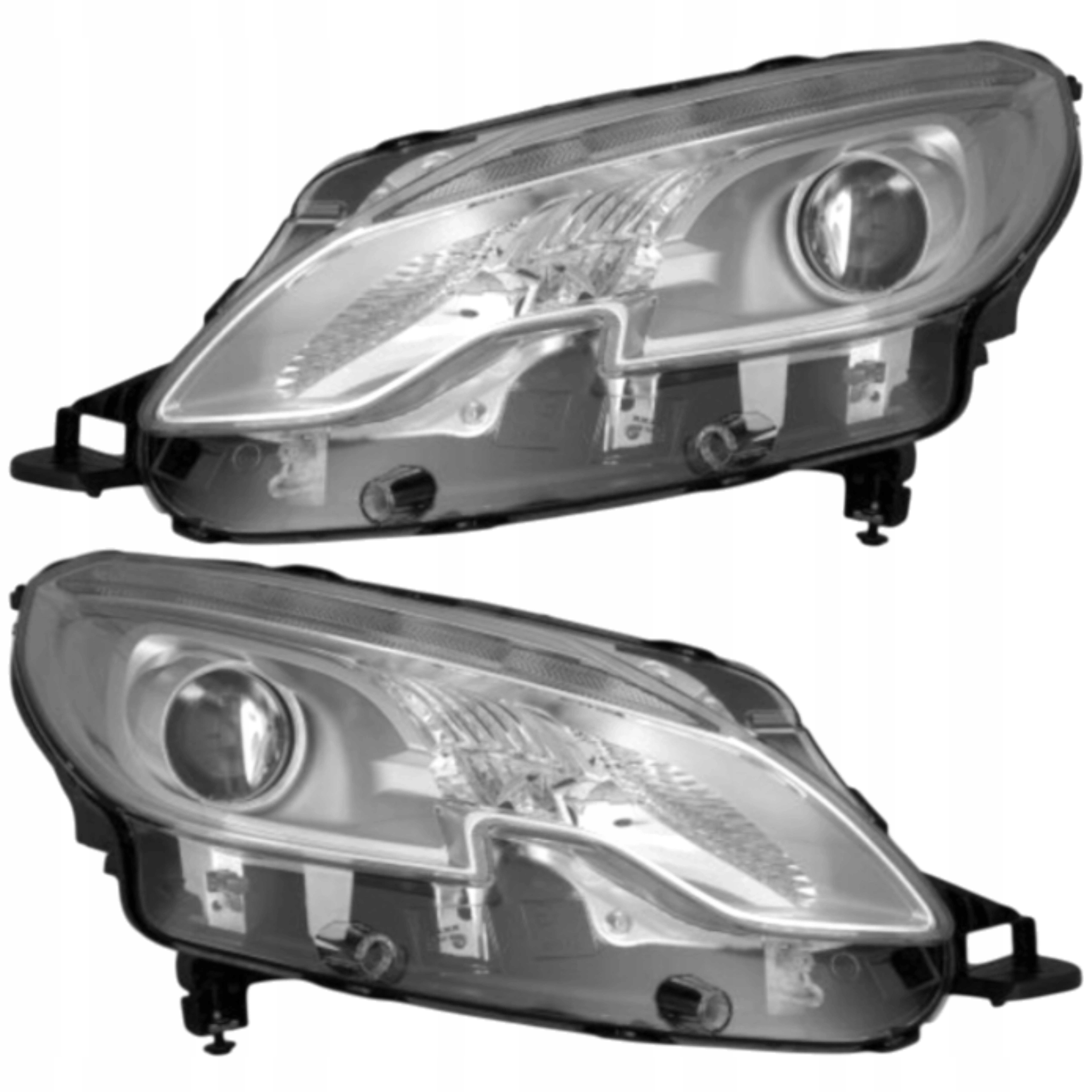 Peugeot 2008 2013-2019 Světlomet Světlo Přední Levý Pravý H7 H7 Sada