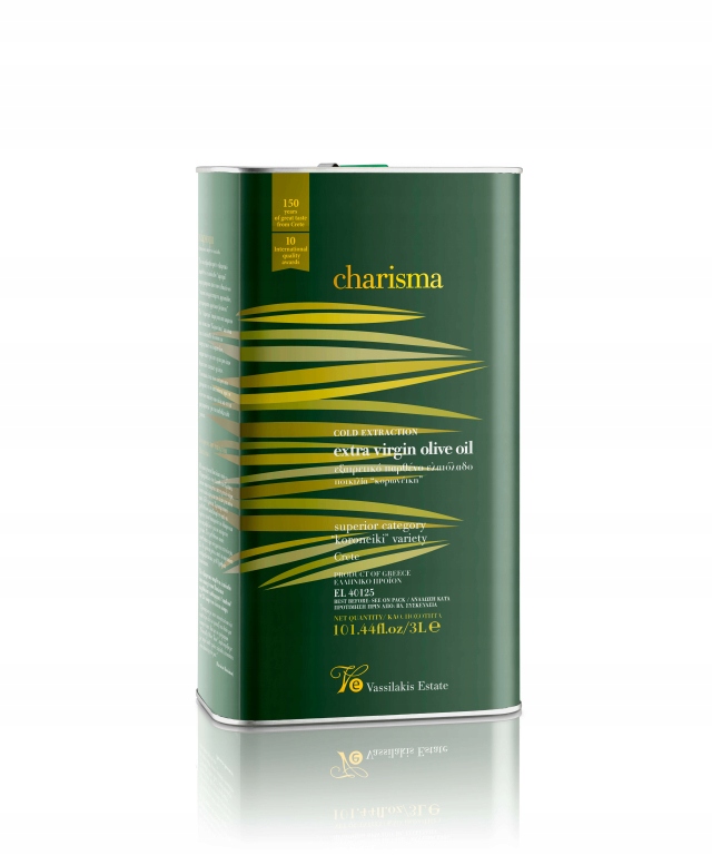 Levně Řecký extra panenský olivový olej Kreta Charisma 3000 ml