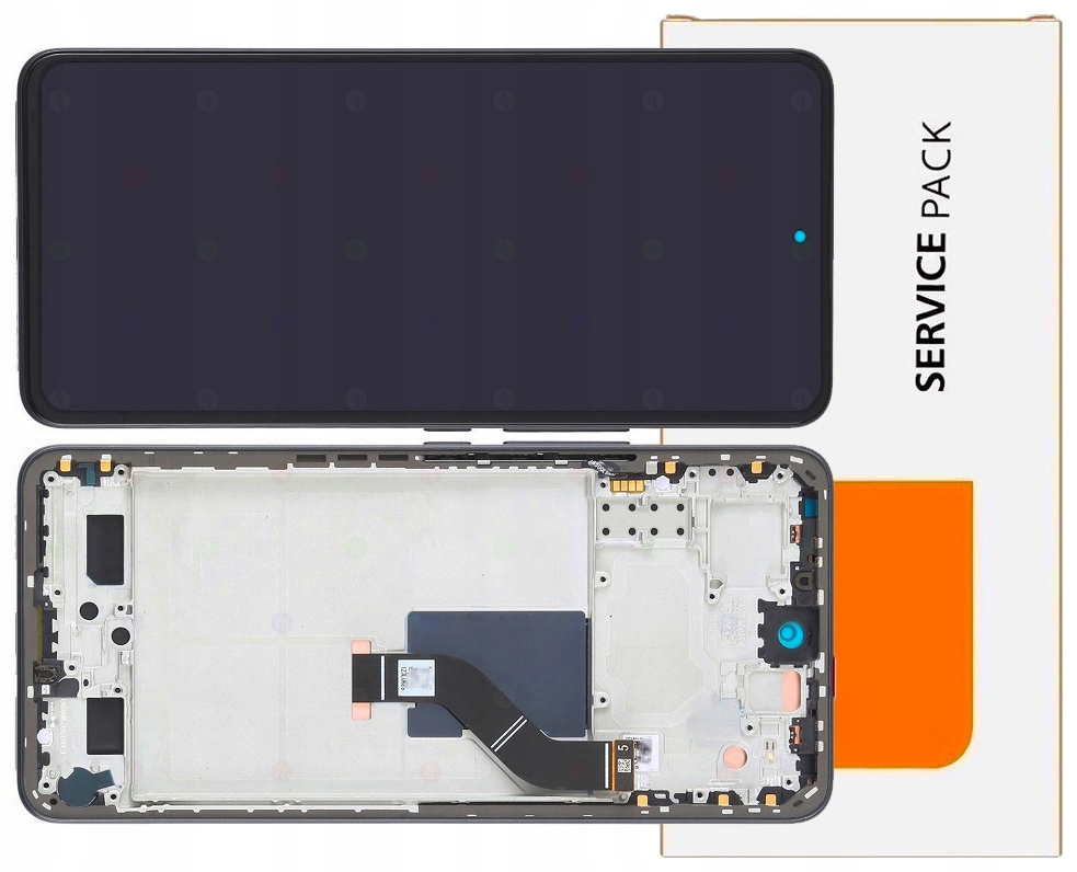 Displej Pro Xiaomi 12 Lite Originální LCD Rámeček