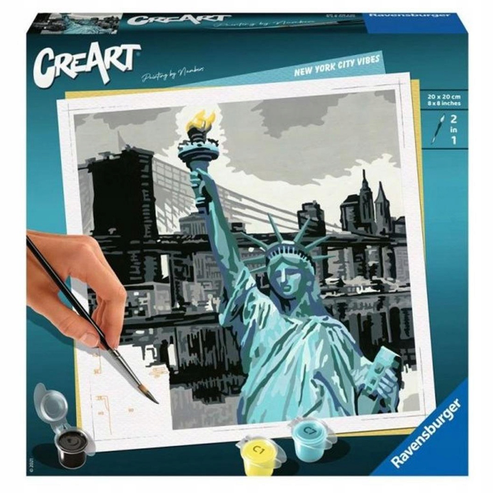 

Ravensburger CreArt dla dzieci: Nowy Jork 20x20 cm