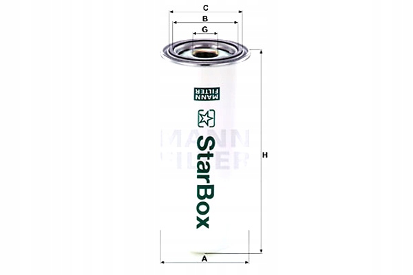 MANN-FILTER FILTR OLEJU BOGE