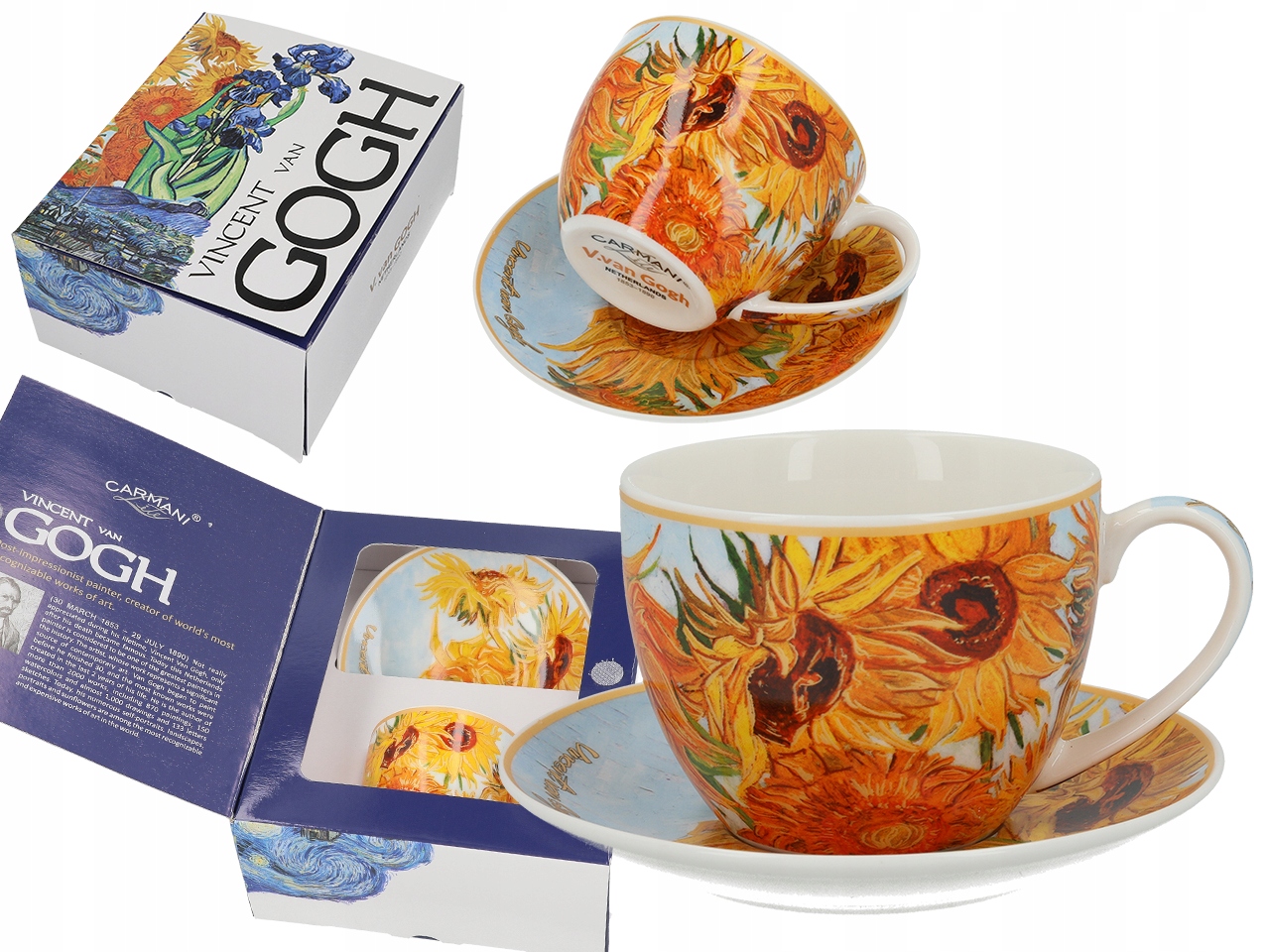 

Filiżanka ze spodkiem V. van Gogh Słoneczniki