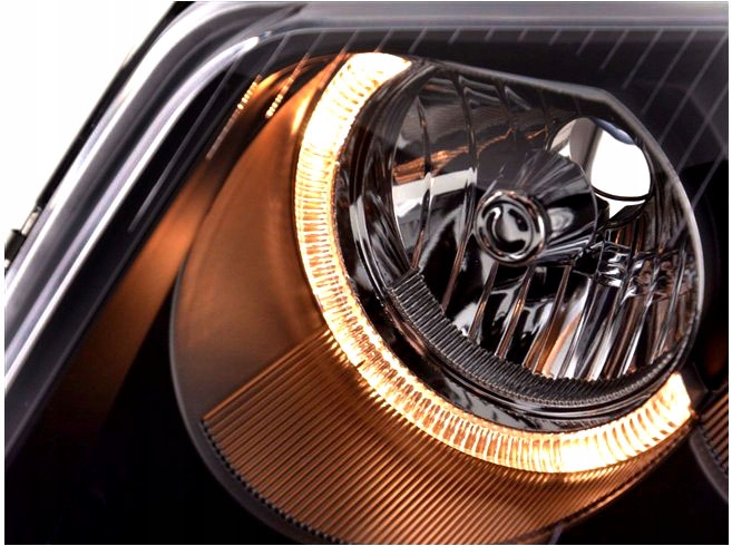 VW PASSAT B5 FL 3BG 00-05 LAMPY reflektory BLACK ringi soczewkowe H7 DEPO Typ samochodu Samochody osobowe