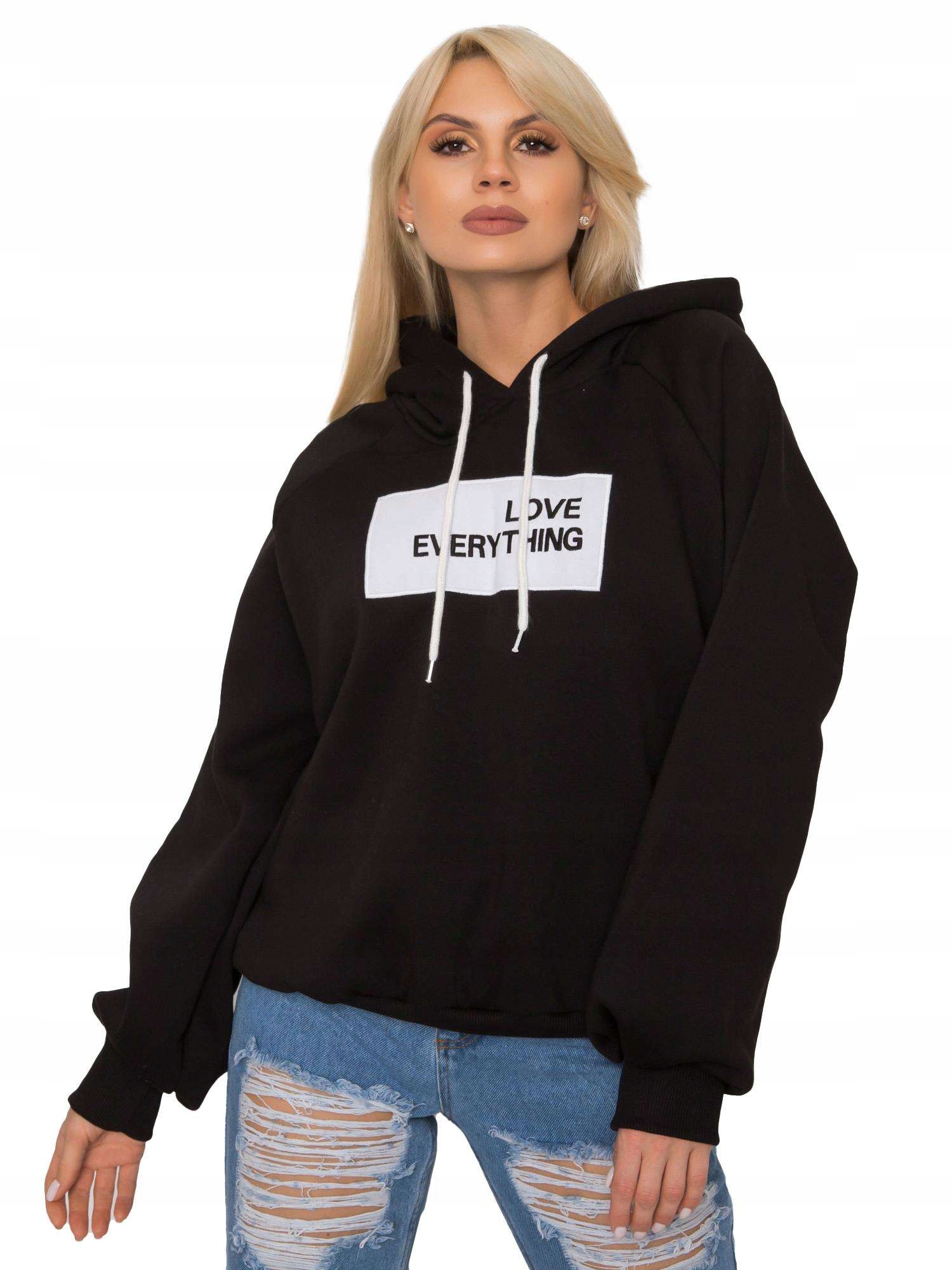 

Damska Bluza Ocieplana z kapturem - L/XL
