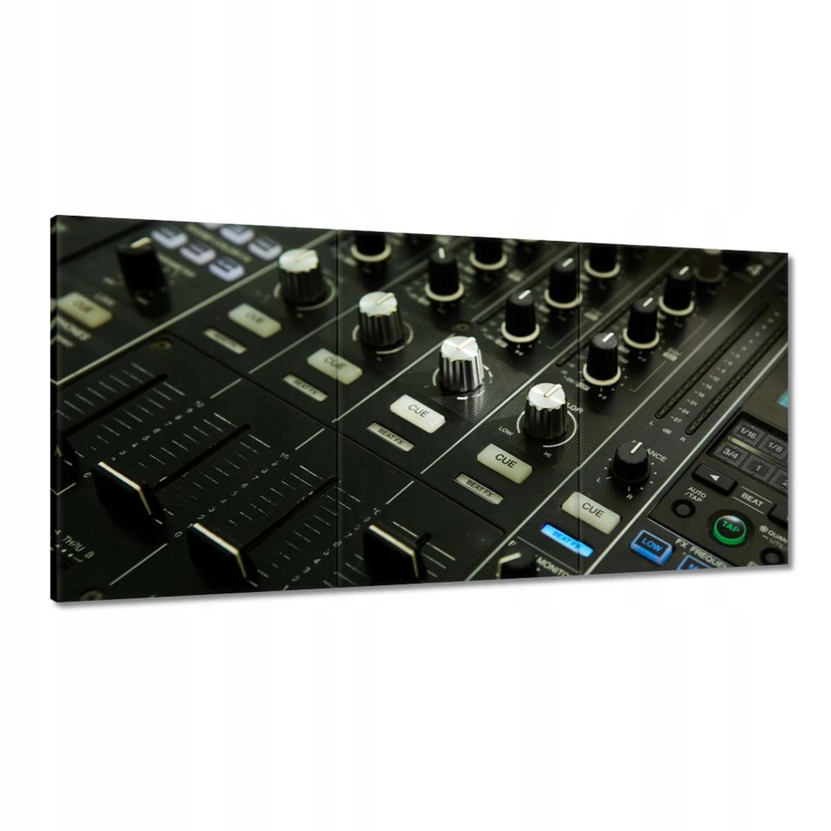 Obrazy 180x90 Čierny ovládač mixéra