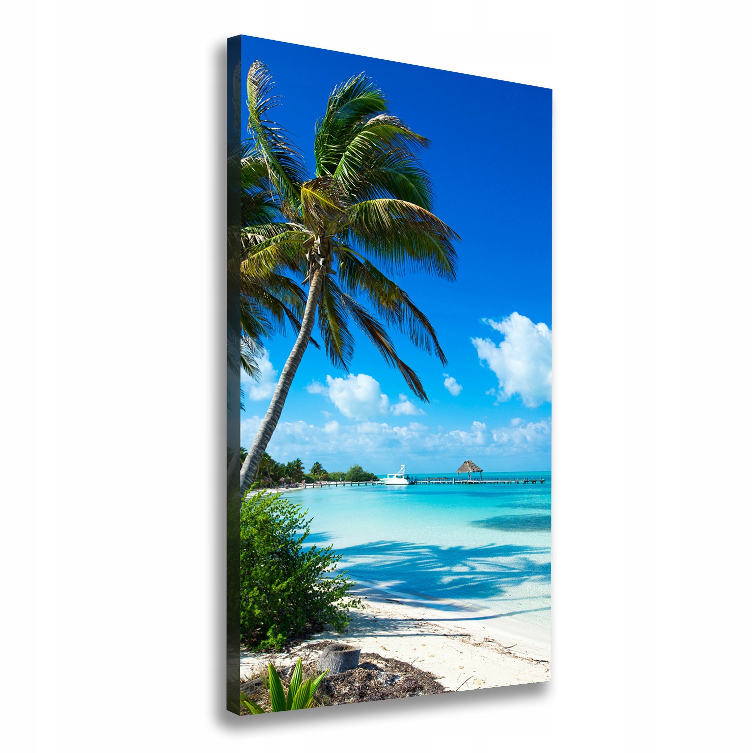 

Foto obraz na płótnie Tropikalna plaża 70x140 cm