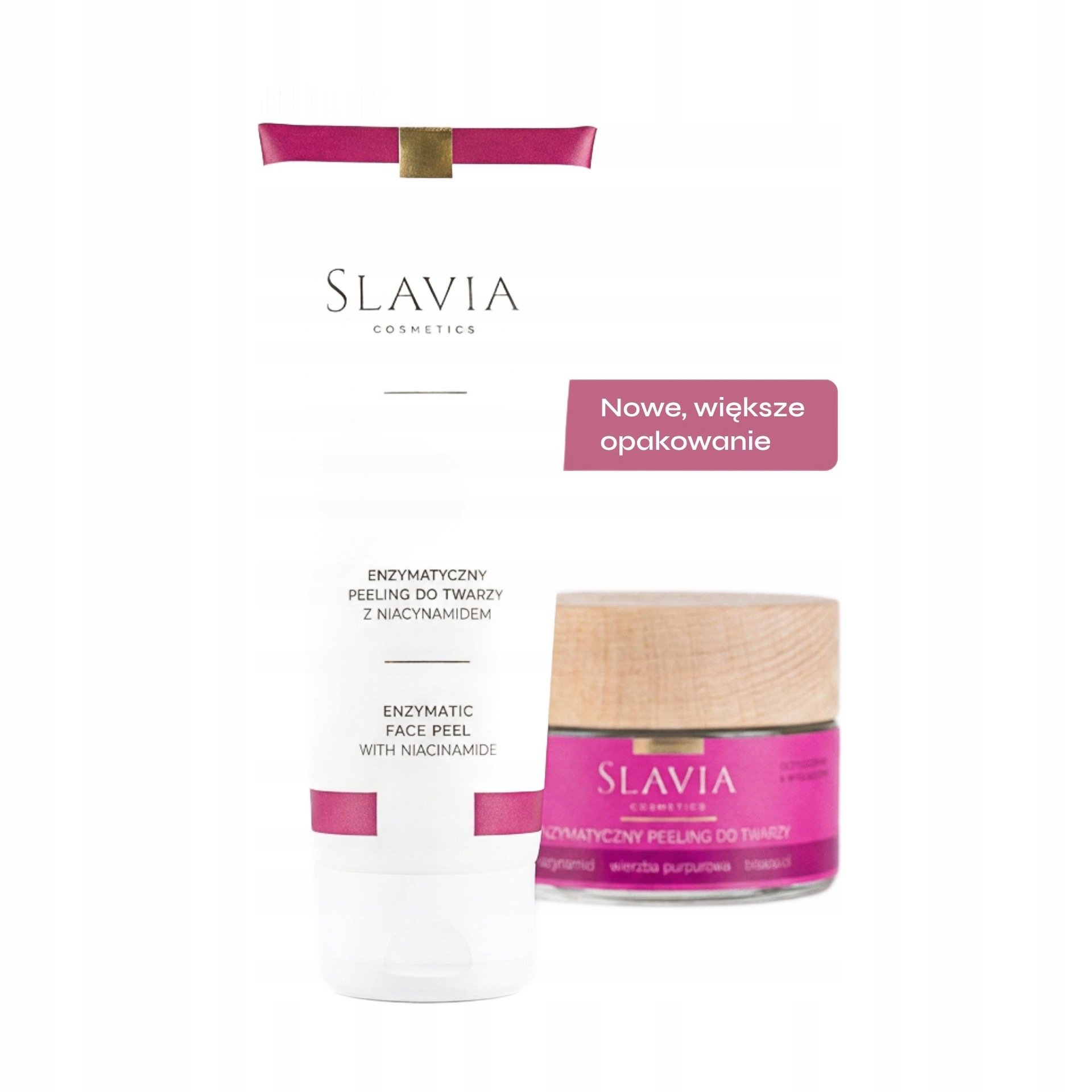 Peeling do twarzy enzymatyczny Slavia Cosmetics