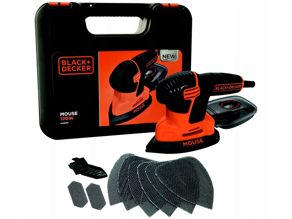 BLACK&DECKER KA2500K szlifierka oscylacyjna