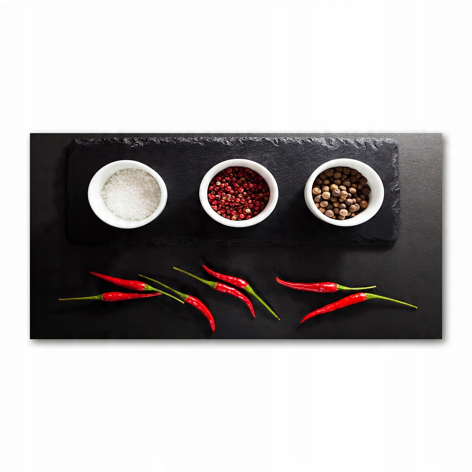 

Foto-obraz akrylowy Przyprawy i chilli 140x70 cm