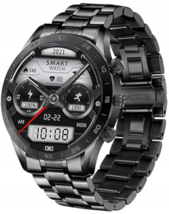 BRANSOLETA KLASYCZNA ELEGANCKA ZEGAREK SMARTWATCH Szerokość 22 mm