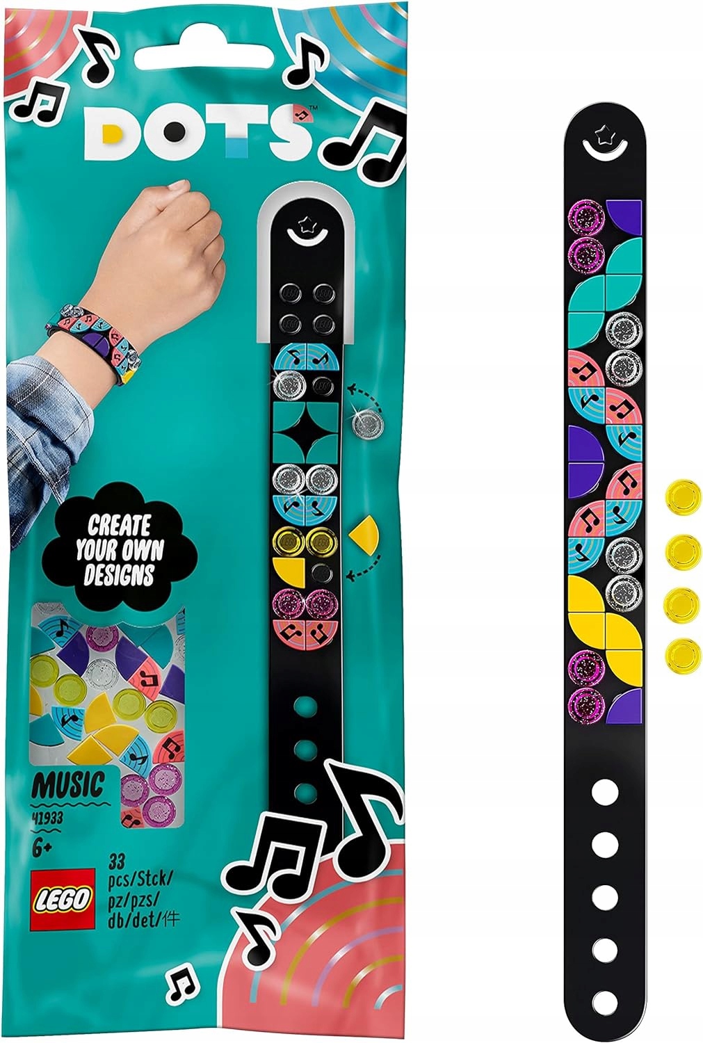 Lego Dots 41933 Muzyczna Bransoletka