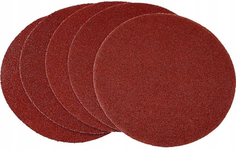 

10szt Papier Ścierny Rzep Krążek Dysk 125mm P80