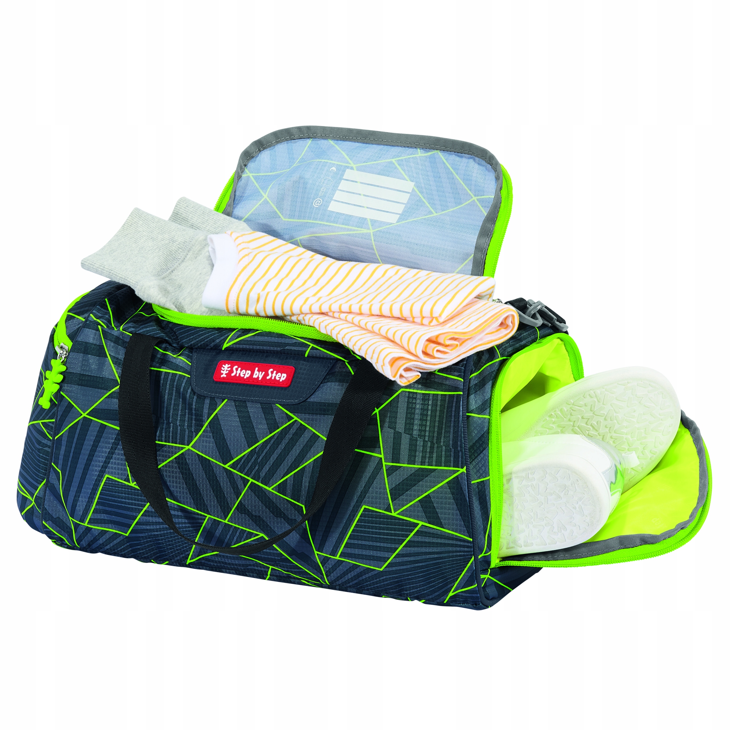 STEP BY STEP Torba sportowa szkolna DARK CAT CHIKO + organizer GRATIS Kod producenta 213237